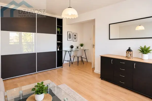 Wrocław, Wrocław-Krzyki, Tadeusza Zielińskiego, 2 pok. Rozkład, balkon